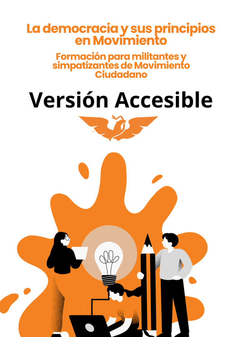 Abrir el cuadernillo Abrir presentación La democracia y sus principios en movimiento en versión accesible