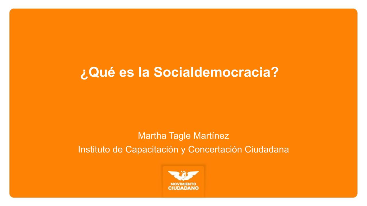 Abrir presentación ¿qué es la socialdemocracia?